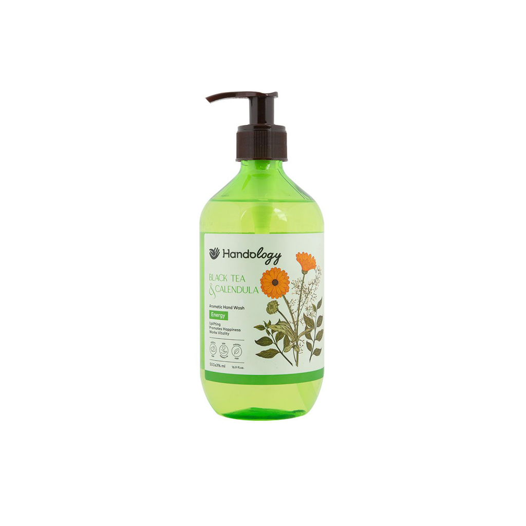 Aromatic-hand-wash-Black-Tea-&amp;-Calendula-500ml-HANDOLOGY