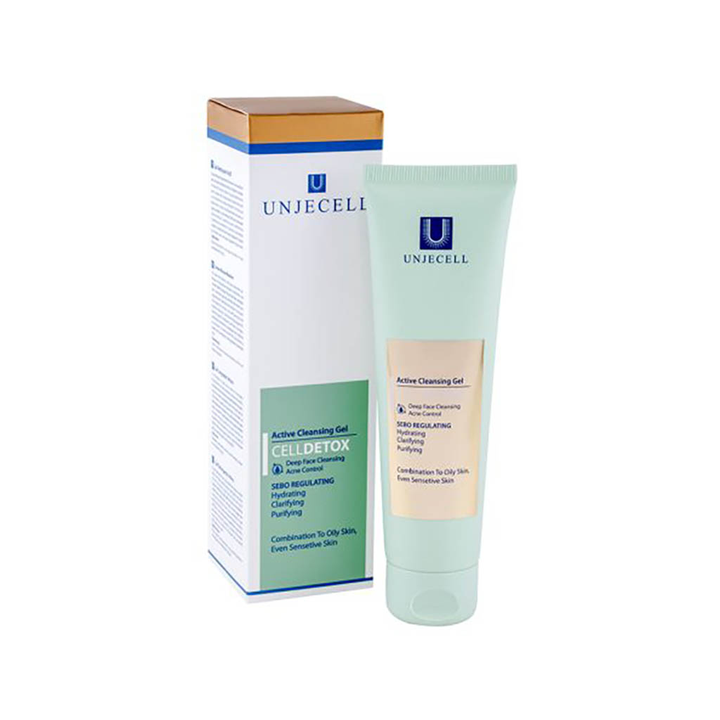 UNJECELL CELLDETOX ACTIVE CLEANSING GEL COMBINATION TO OILY SKIN 2