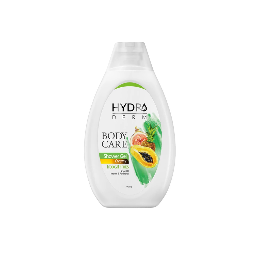 HYDRODERM BODY CARE TROPICAL FRUIT CREAMY SHOWER GEL