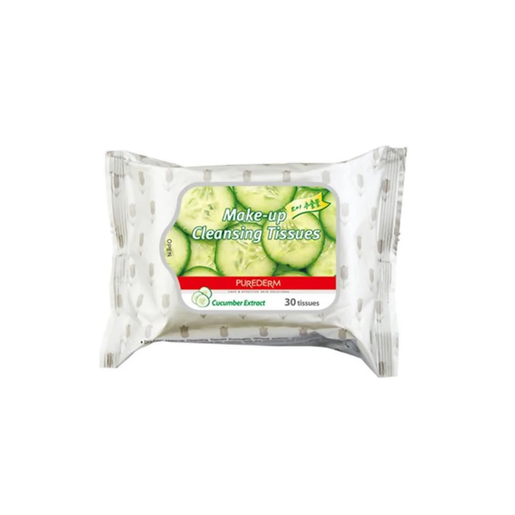 Make-Up-Cleansing-Tissues-Cucumber-PUREDERM