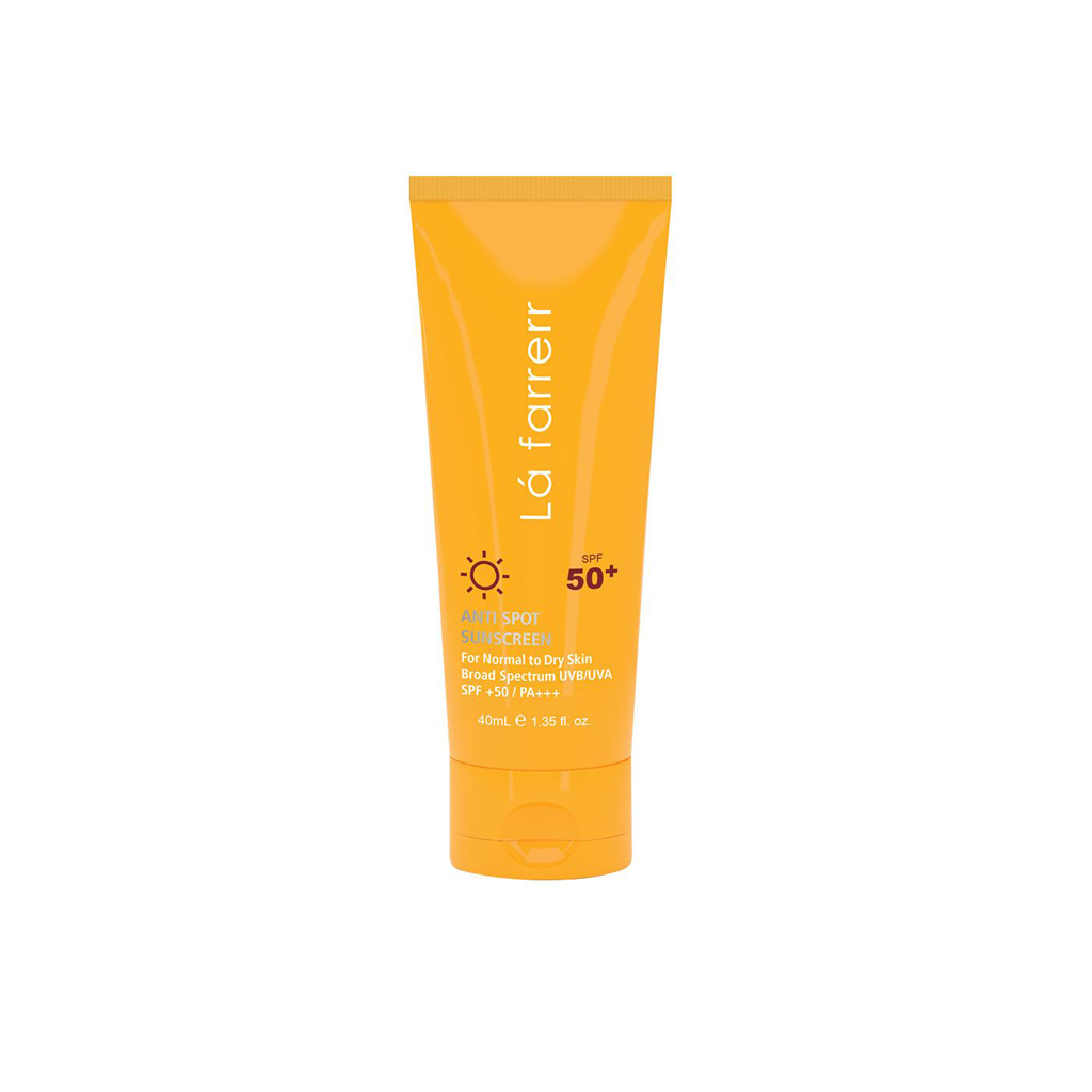 Anti-Spot-sunscreen-for-normal-to-dry-skin-SPF50-40ml-LA-FARRERR