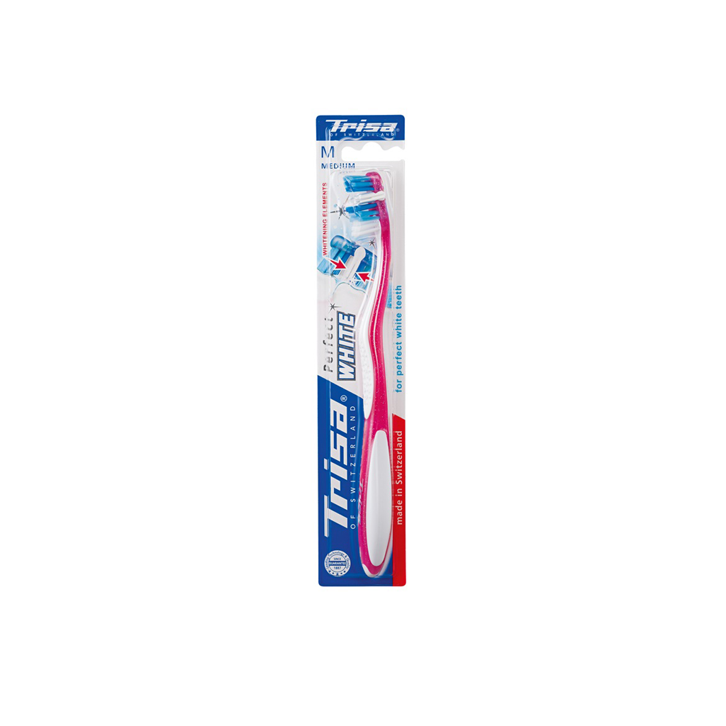 Trisa Perfect White Medium Toothbrush