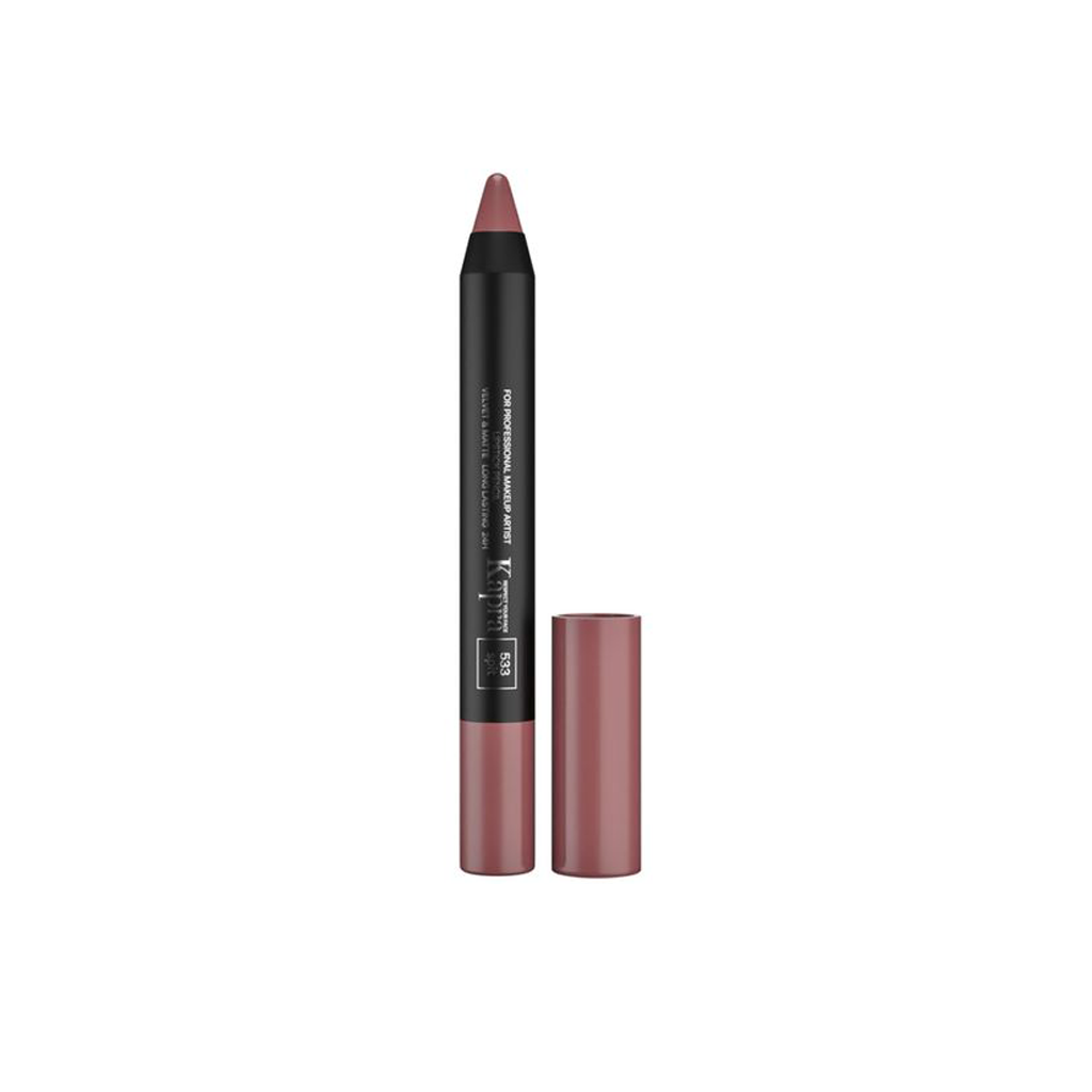 KAPRA-PENCIL-LIPSTICK-VELVET &-MATTE-LONG-LASTING-24H-NO-533
