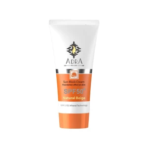 ضد آفتاب رنگی SPF50 آدرا