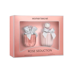 ست ادو پرفیوم زنانه و لوسیون بدن رز سداکشن وومن سکرت