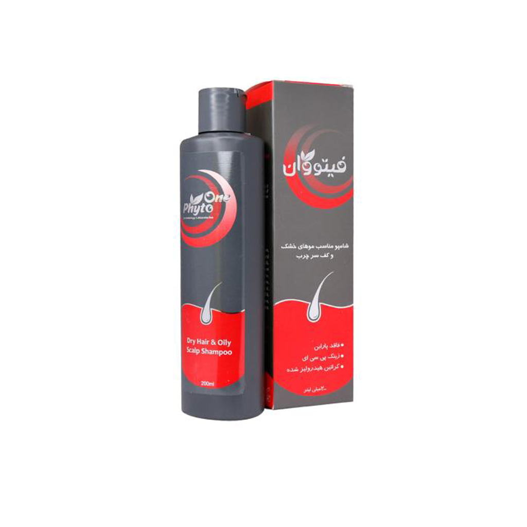 dry hair &amp; oily scalp shampoo 200ml Phyto One1