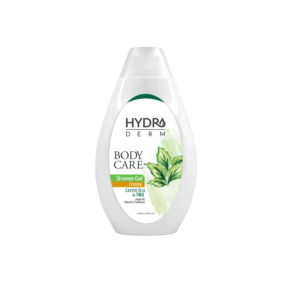 SHOWER GEL GREEN TEA&amp;MINT 500ML HYDRODERM