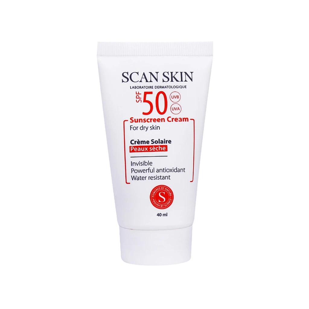 کرم ضد آفتاب بی رنگ پوست خشک SPF50 اسک