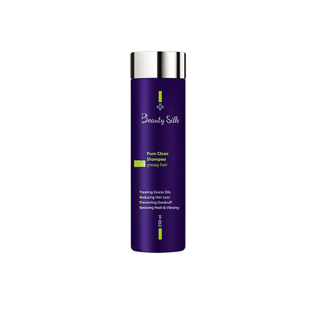 pure clean shampoo Greasy Hair 250ml BEAUTY SILK