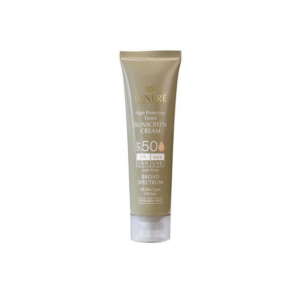 sun -screen-tinted-cream-SPF50-light-beige-CINERE